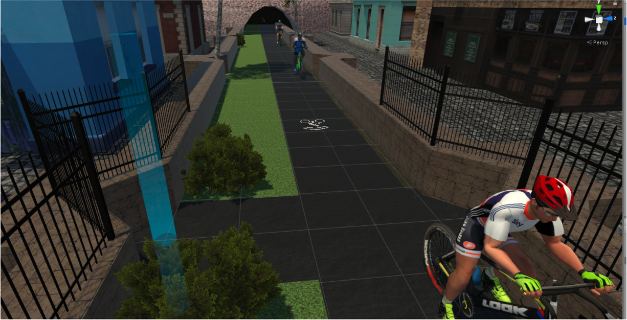 road-crossing behavior VR study